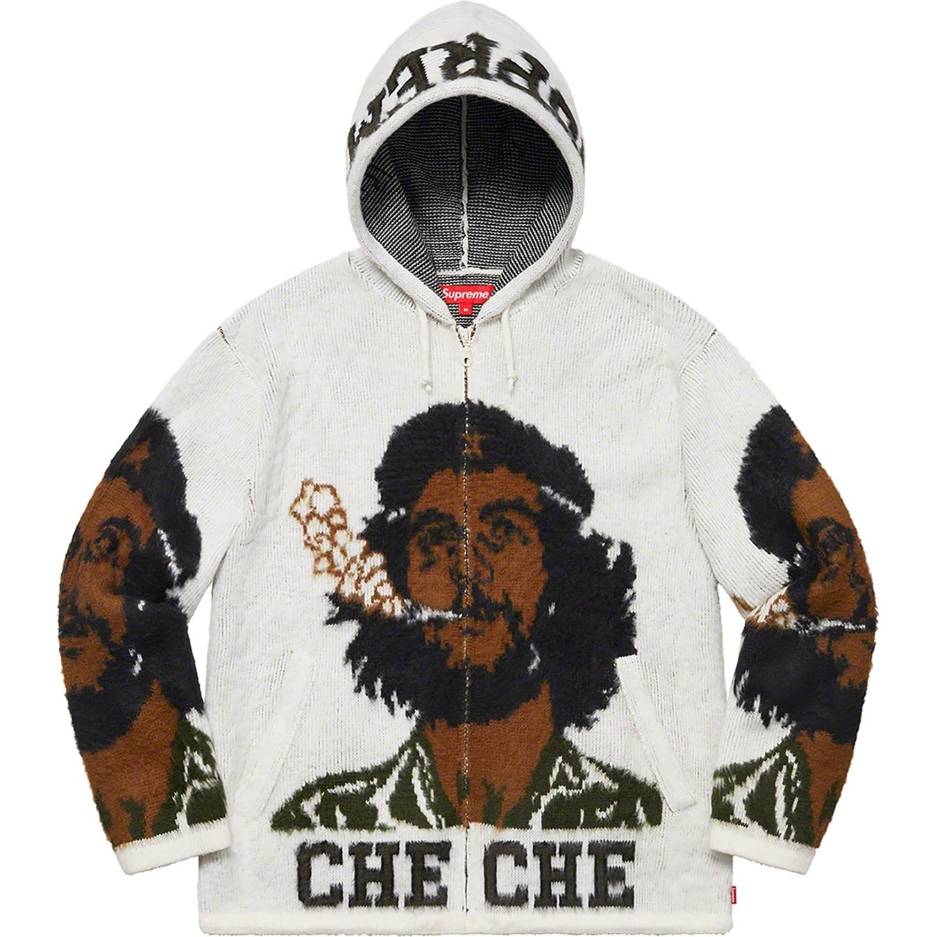 Che Hooded Zip Up Sweater view 2